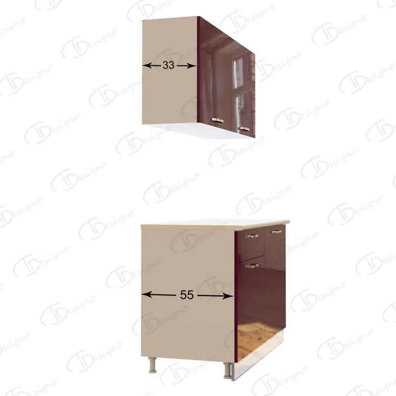 BADE MUTFAK 120 CM - TEZGAH DAHİL DEĞİL - Görsel 4