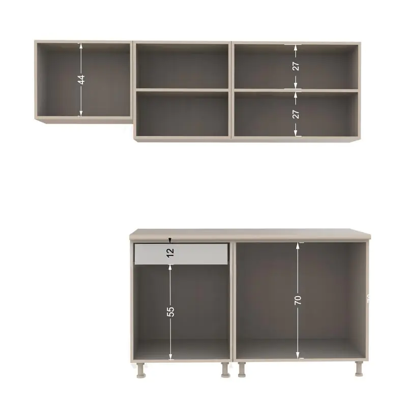 MİRAY MUTFAK 200 CM - TEZGAH DAHİL DEĞİL - Görsel 5