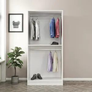 TDESIGNO REN GİYİNME DOLABI - ÇOK AMAÇLI DOLAP - GARDIROP 80 CM