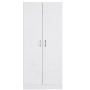 TDESIGNO DERYA GİYİNME DOLABI - ÇOK AMAÇLI DOLAP - GARDIROP 80 CM BEYAZ