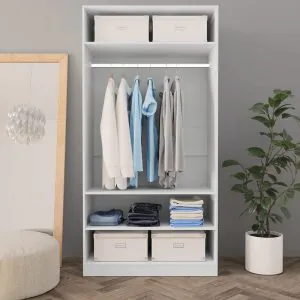 TDESIGNO YEN AÇIK GİYİNME DOLABI - ÇOK AMAÇLI DOLAP - GARDIROP 80 CM