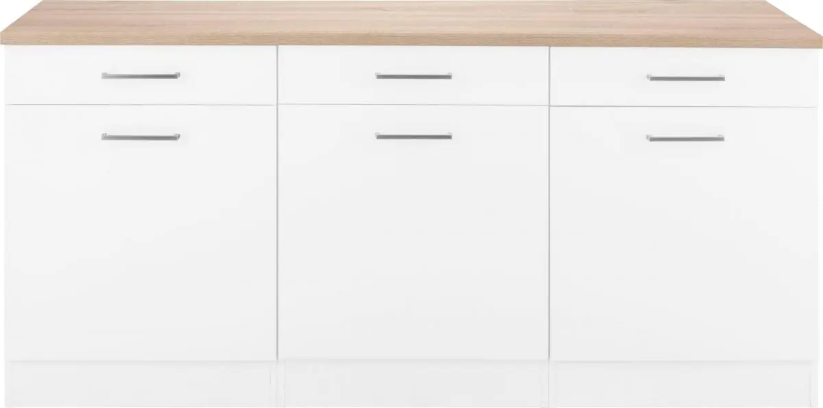 Tdesigno Ares Mutfak Çekmeceli Alt Modül 180 CM Beyaz TEZGAH DAHİL DEĞİL - Görsel 2