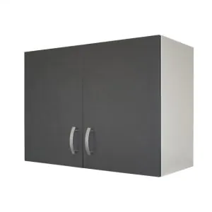 Tdesigno Asia Mutfak Üst Modül 80 CM Antrasit