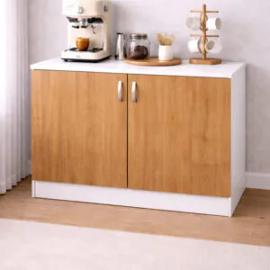 Tdesigno Asil Mutfak Alt Modül 120 CM AtlantikÇam TEZGAH DAHİL DEĞİL