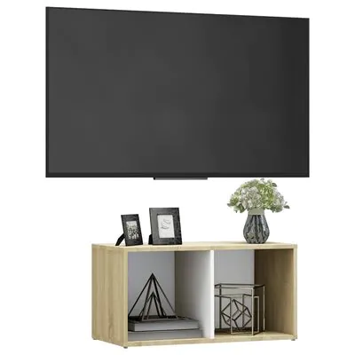 TDESIGNO AY KİTAPLIK- TELEVİZYON SEHPASI - ÜNİTESİ -BEYAZ 30 CM 2 RAFLI - Görsel 5