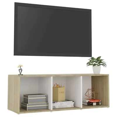 TDESIGNO NUR KİTAPLIK- TELEVİZYON SEHPASI - ÜNİTESİ -ATLANTİKÇAM BEYAZ 3 RAFLI 30 CM - Görsel 5