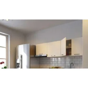 T Designo Melodi Üst Mutfak Dolabı 200 cm –beyaz