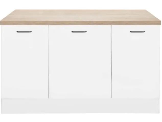 GC Design Devin Mutfak Alt Modül 140 cm Beyaz - Tezgah Dahil - Görsel 3