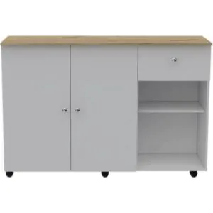 GC Design Neşe Mutfak Adası - BEYAZ - 150 cm