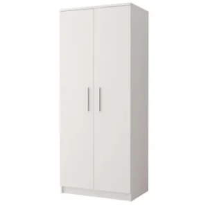 T Designo Açelya Giyinme Dolabı - Çok Amaçlı Dolap - Gardırop 80 cm - Beyaz
