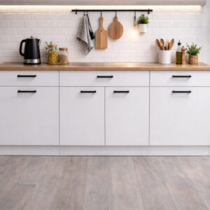 Tdesigno Vals Mutfak 3 Çekmeceli 3 Kapaklı Alt Modül 200 cm - Çok Amaçlı Dolap - Tezgah Dahil