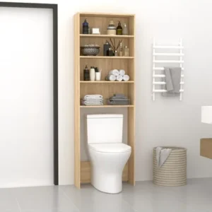 Tdesigno Pamir Banyo Dolabı - Çok Amaçlı - Çamaşır Makinesi Dolabı - Wc Üstü Dolap - AtlantikÇam