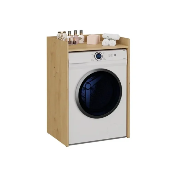 Tdesigno Ulya Banyo Dolabı - Çok Amaçlı - Çamaşır Makinesi Dolabı - AtlantikÇam - Görsel 3
