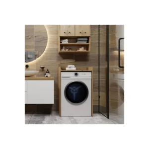 Tdesigno Ulya Banyo Dolabı - Çok Amaçlı - Çamaşır Makinesi Dolabı - AtlantikÇam