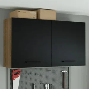 Fin Mutfak Üst Modül 120 cm -Atlantikçam-Antrasit-Çok Amaçlı Dolap