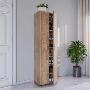 Albi Ayakkabılık - Çok Amaçlı Dolap - Kiler Dolabı - Banyo Dolabı - 60 cm - AtlantikÇam