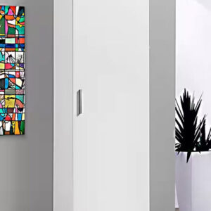 Syra Çok Amaçlı Dolap - Kiler Dolabı - Banyo Dolabı - 60 CM - Beyaz