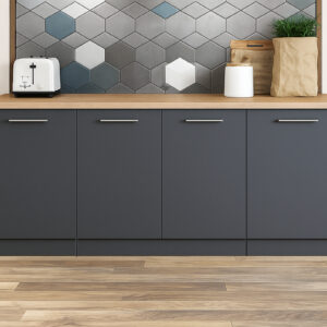 Emi Mutfak Alt Modül 200 cm Antrasit - AtlantikÇam Tezgah Dahil