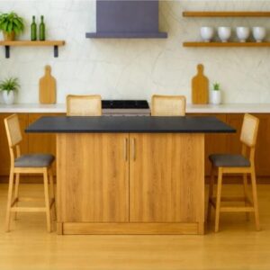 Savan Mutfak Adası - Alt Modül - 2 Kapaklı - 160 cm - Tezgah Dahil - AtlantikÇam