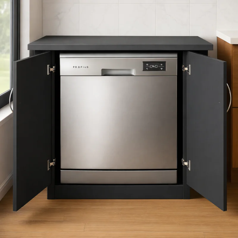 Fara Bulaşık Makinesi - Çamaşır Makinesi Alt Dolabı - 70 CM - Antrasit - Görsel 3