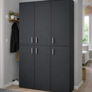 Zeyna Ayakkabılık - Çok Amaçlı Dolap - Kiler Dolabı - 120 cm - Antrasit