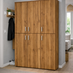 Zeyna Ayakkabılık - Çok Amaçlı Dolap - Kiler Dolabı - 120 cm - Atlantik Çam