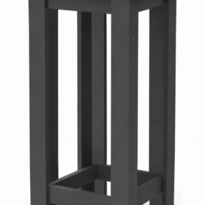 Gora Tabure - 40cm - Bar Sandalyesi - Bar Taburesi - Antrasit-Atlantikçam