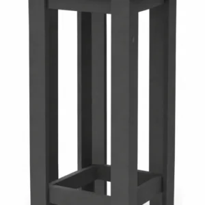 Gora Tabure - 40cm - Bar Sandalyesi - Bar Taburesi - Antrasit-Atlantikçam