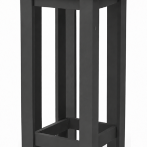 Gora Tabure - 40cm - Bar Sandalyesi - Bar Taburesi - Antrasit