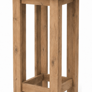 Gora Tabure - 40cm - Bar Sandalyesi - Bar Taburesi - Atlantikçam-Antrasit